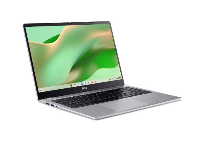Acer Notebook Chromebook CB315-7H 15.6" FHD IPS, Intel C N50, 4GB, F128GB, UMA, ChromeOS, silver