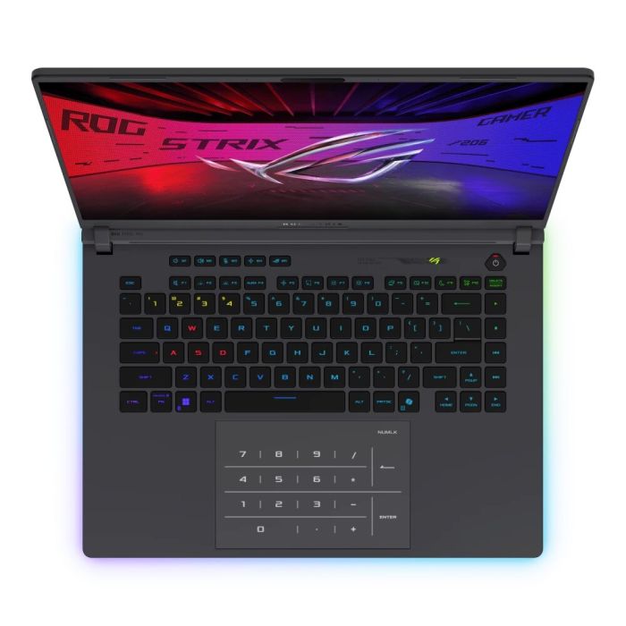 Ноутбук ASUS ROG Strix G16 G615LW-S5204 16" WQXGA IPS, Intel Ultra 9 275HX, 32GB, F1TB, NVD5080-16, noOS, Сірий