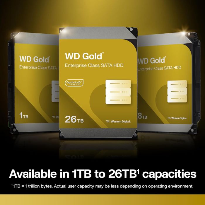 Жесткий диск WD 26TB 3.5" 7200 512MB SATA Gold