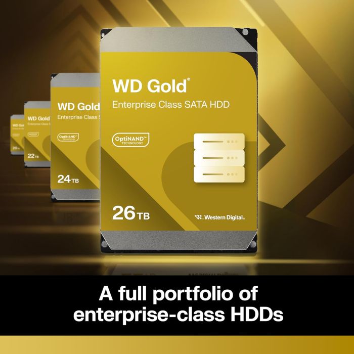 Жесткий диск WD 26TB 3.5" 7200 512MB SATA Gold