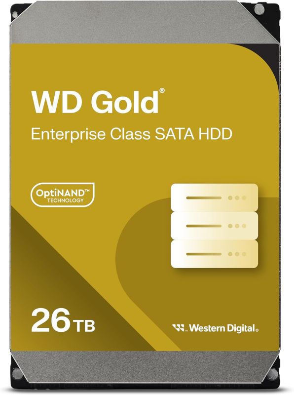 Жесткий диск WD 26TB 3.5" 7200 512MB SATA Gold