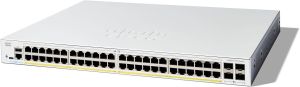 Комутатор Cisco Catalyst 1300X 48xGE, PoE, 4x10G SFP+