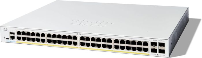 Коммутатор Cisco Catalyst 1300X 48xGE, PoE, 4x10G SFP+