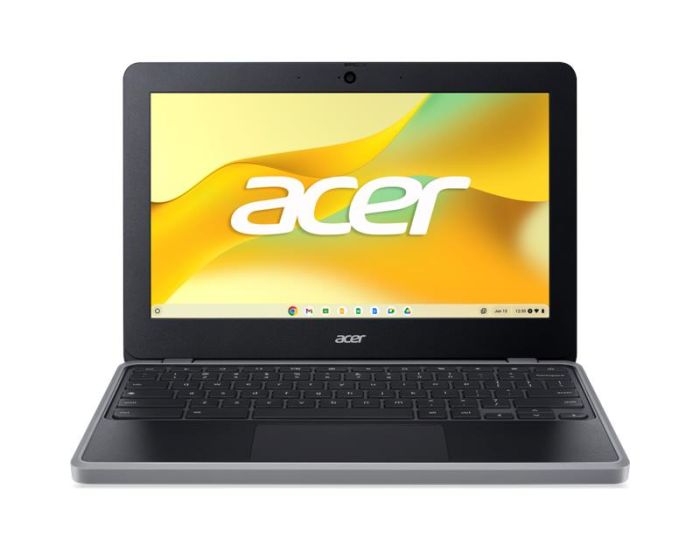 Acer Notebook Chromebook C723-TCO 11" IPS, MediaTek MT8186TV, 8GB, F128GB, UMA, ChromeOS, black