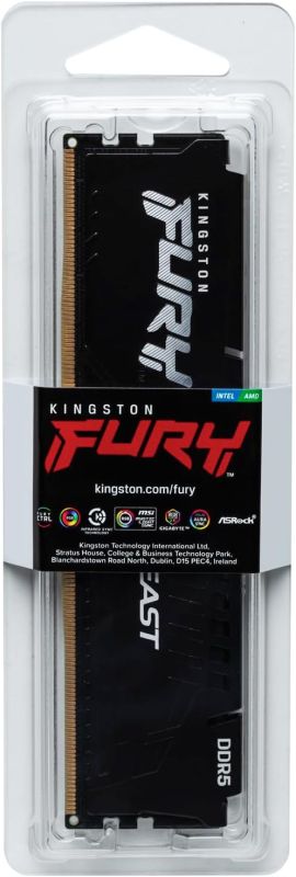 Memory DDR5  8GB 6000 FURY Beast Black EXPO