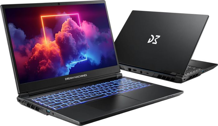 Ноутбук Dream Machines RG5060-15 15.6QHD IPS, Intel i9-14900HX, 32GB, F1TB, NVD5060-8, DOS, черный