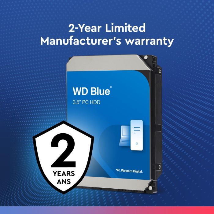 WD 2TB 3.5" 5400 64MB SATA Blue