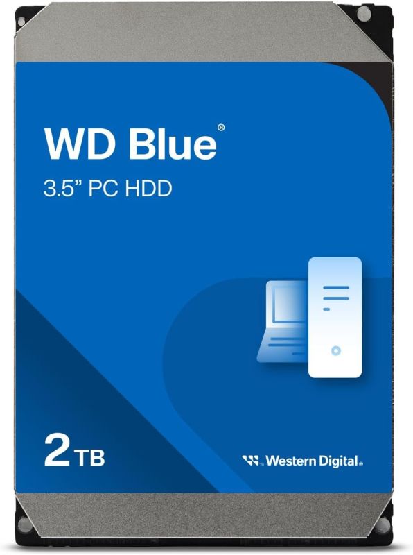 WD 2TB 3.5" 5400 64MB SATA Blue