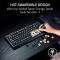 Razer Keyboard mechanical BlackWidow V4 TKL HyperSpeed, 87key, Orange Switch Gen-3, USB-A/WL/BT, EN, RGB, black