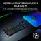 Razer Keyboard mechanical BlackWidow V4 Low-profile TKL HyperSpeed, 87key, Green Switch, USB-A/WL/BT, EN, RGB, black