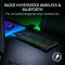 Razer Keyboard mechanical BlackWidow V4 Low-profile HyperSpeed, 104key, Yellow Switch, USB-A/WL/BT, EN, RGB, black