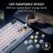 Razer Keyboard mechanical BlackWidow V4 75% RGB 83key Mechanical Tactile Switch GEN-3, USB-A, EN, Phantom White Ed.