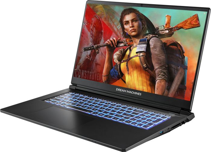 Ноутбук Dream Machines RT5060-17 17.3FHD IPS, AMD R7 260, 16GB, F1TB, NVD5060-8, DOS, черный