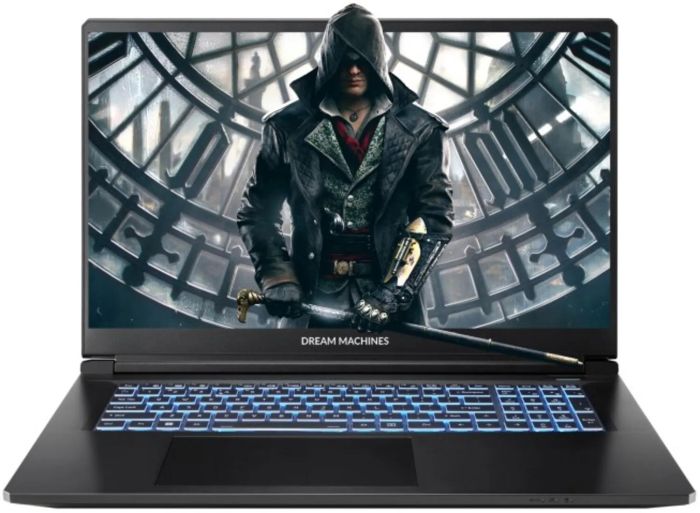 Ноутбук Dream Machines RT5050-17 17.3FHD IPS, AMD R7 H255, 16GB, F512GB, NVD5050-8, DOS, черный