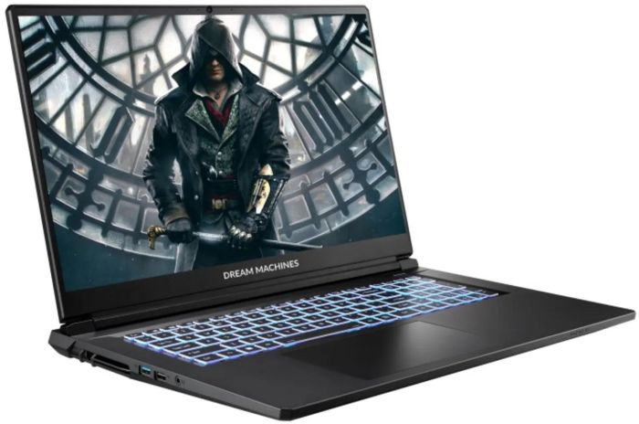 Ноутбук Dream Machines RT5050-17 17.3FHD IPS, AMD R7 H255, 16GB, F512GB, NVD5050-8, DOS, черный