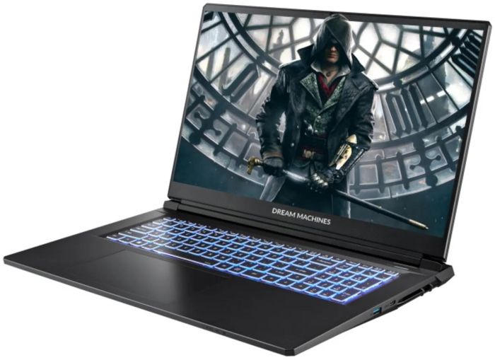 Ноутбук Dream Machines RT5050-17 17.3FHD IPS, AMD R7 H255, 16GB, F512GB, NVD5050-8, DOS, черный