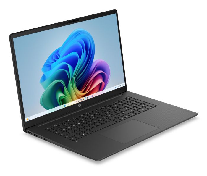 Ноутбук HP OmniBook 3 AI PC 17-dg0007ua 17.3" FHD IPS AG, Intel 5-315, 16GB, F512GB, UMA, DOS, чорний
