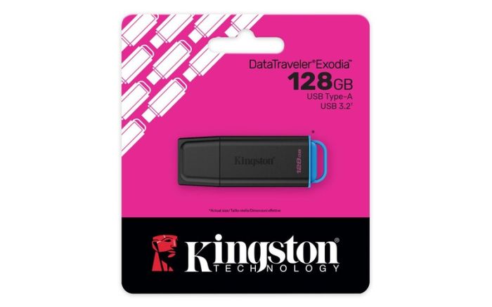 Kingston  128GB USB 3.2 Type-A Gen1 DT Exodia