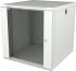 Шкаф MIRSAN 19", 12U, WTC, 600x600 мм, максимально 80 кг, серый