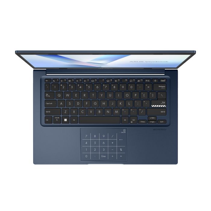 Ноутбук ASUS Vivobook 14 X1404VA-EB1527 14" FHD IPS, Intel 3 100U, 16GB, F512GB, UMA, NoOS, Голубой