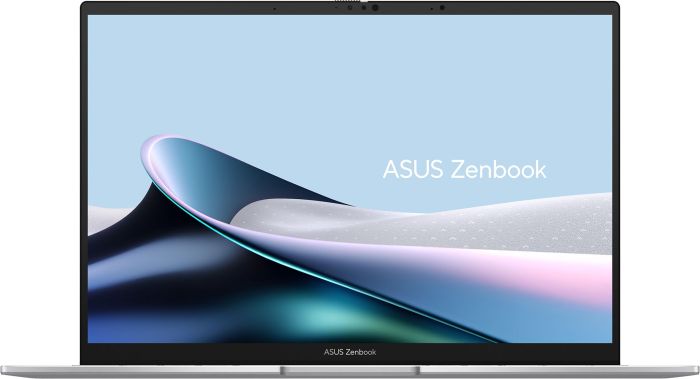 Ноутбук ASUS Zenbook 14 UX3405CA-ST1262 14" 3K OLED, Intel Ultra 5 225H, 16GB, F1TB, UMA, NoOS, Серебристый