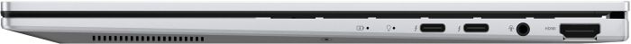 Ноутбук ASUS Zenbook 14 UX3405CA-ST1262 14" 3K OLED, Intel Ultra 5 225H, 16GB, F1TB, UMA, NoOS, Серебристый