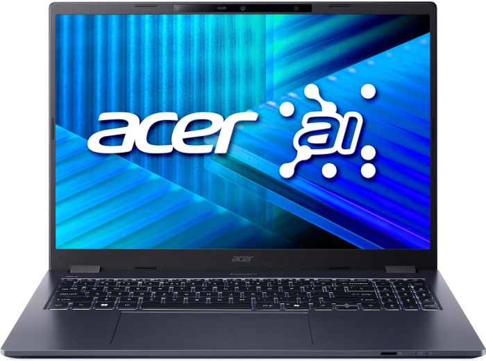 Acer TravelMate TMP416-74 16" WUXGA IPS, Intel U5-225H, 16GB, F512GB, UMA, Lin, blue
