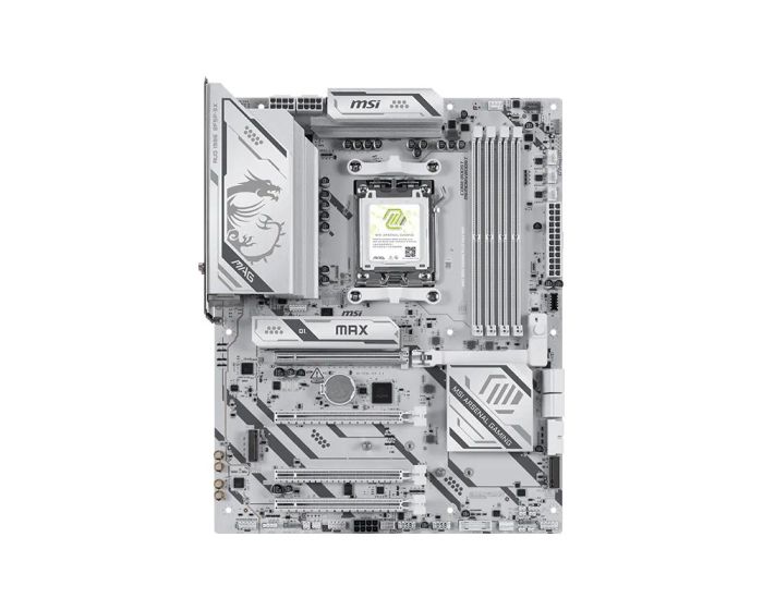 Материнcька плата MSI MAG B850 GAMING PLUS MAX WIFI sAM5 B850 4xDDR5 M.2 DP Wi-Fi BT ATX