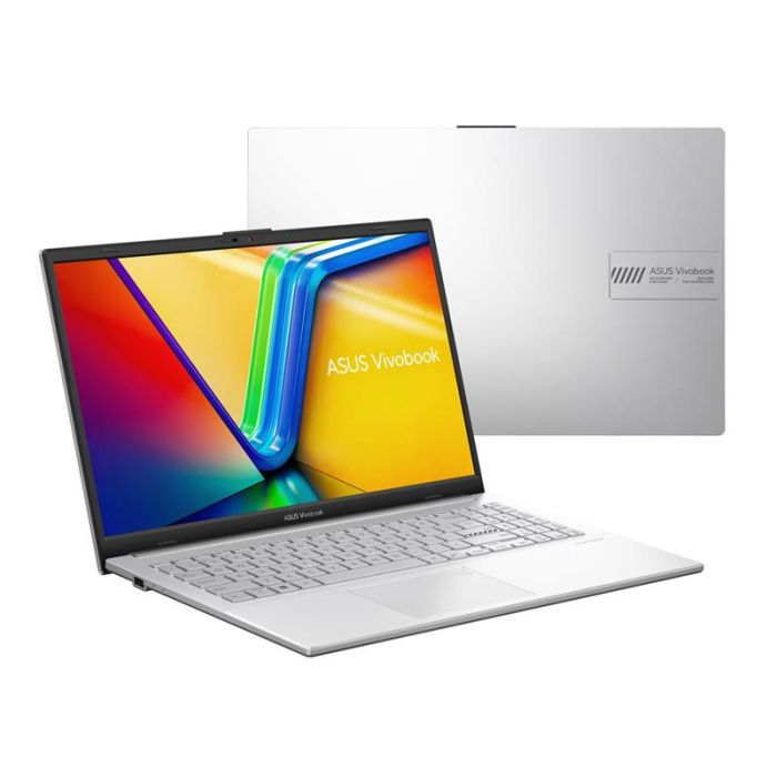 Ноутбук ASUS Vivobook GO 15 E1504FA-BQ2770 15.6" FHD IPS, AMD R3 30, 8GB, F512GB, UMA, NoOS, Серебристый
