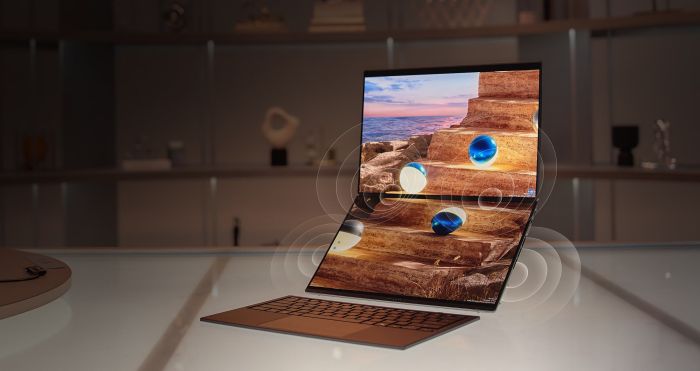 ASUS Notebook Zenbook Duo UX8407AA-SN604W 14" 3K Touch OLED, Intel Ultra X9 378H, 32GB, F2TB, UMA, Win11P, Grey