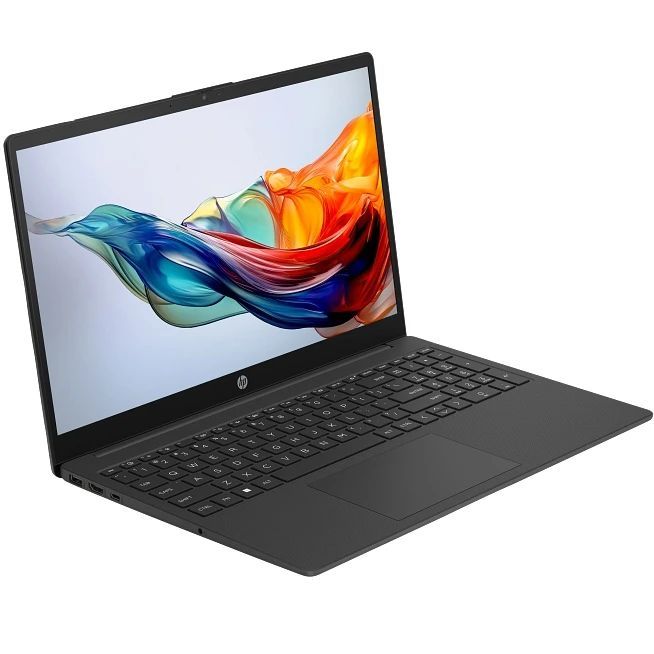 HP Notebook 15-fc0254ua 15.6" FHD IPS AG, R3-7320U, 8GB, F512GB, UMA, DOS, black