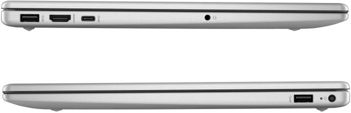Ноутбук HP 15-fd1089ua 15.6" FHD IPS AG, C3-100U, 8GB, F512GB, UMA, DOS, серебристый