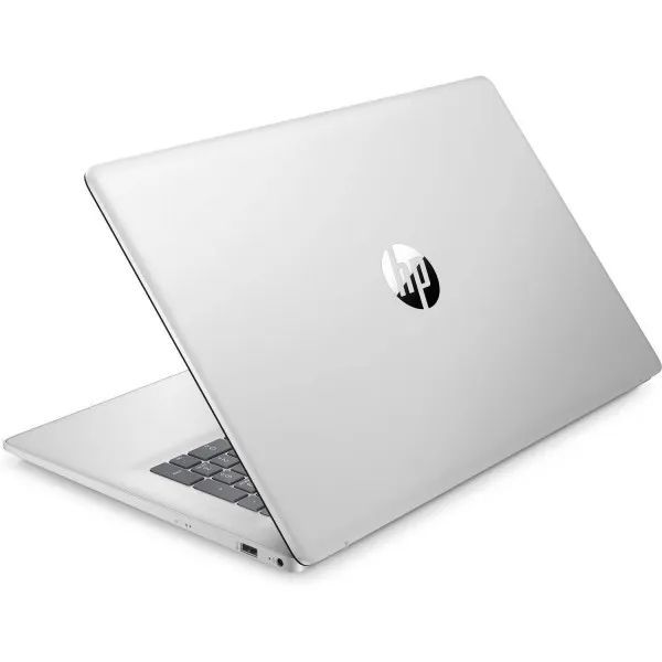 Ноутбук HP 17-cn3041ua 17.3" FHD IPS AG, N200, 8GB, F512GB, UMA, DOS, серебристый