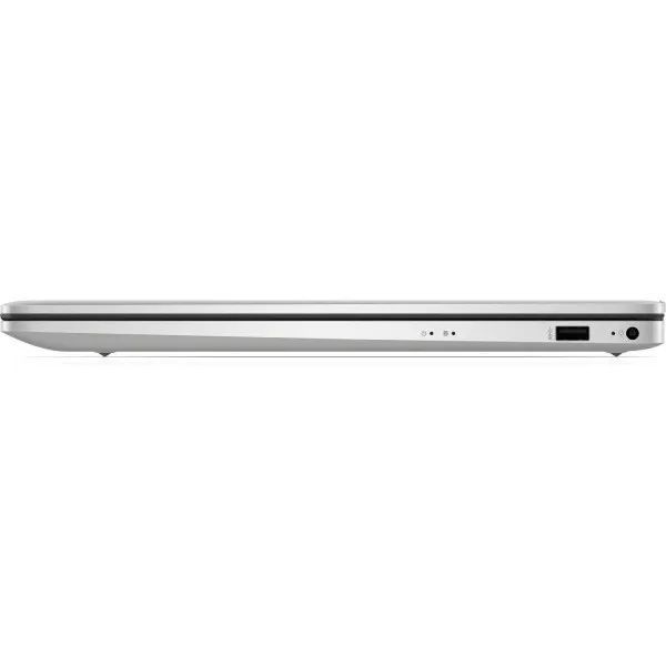 Ноутбук HP 17-cn3041ua 17.3" FHD IPS AG, N200, 8GB, F512GB, UMA, DOS, серебристый