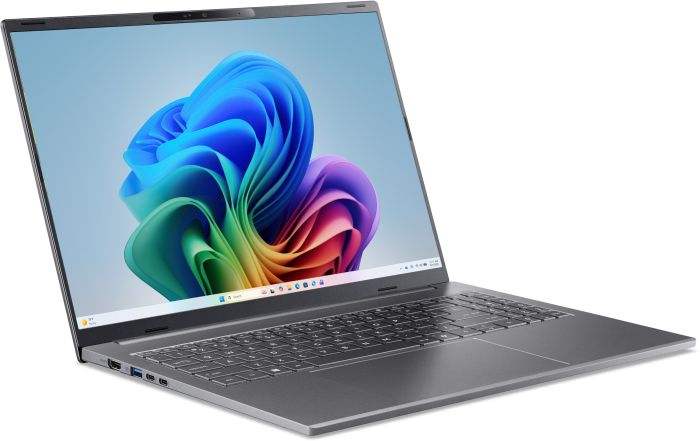 Ноутбук Acer Aspire 16 AI A16-I71M 16" WUXGA OLED, Intel U7-355, 16GB, F512GB, UMA, Win11, сірий