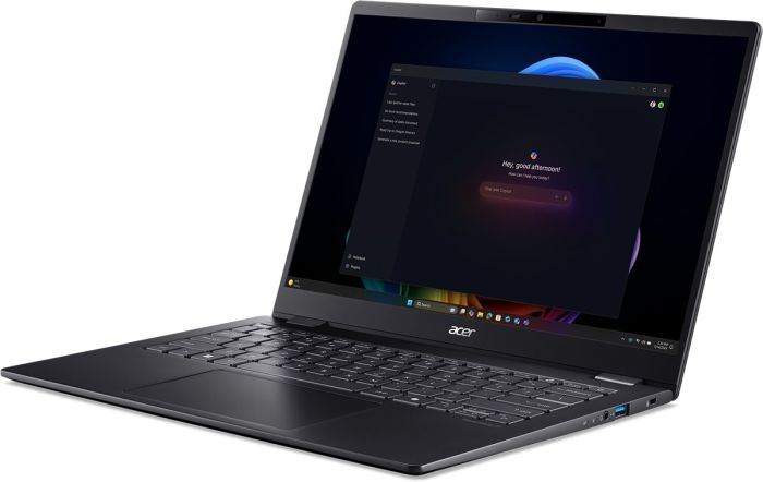 Ноутбук Acer TravelMate TMP614-54 14" 2.8K IPS, Intel U5-226V, 16GB, F512GB, UMA, Win11P
