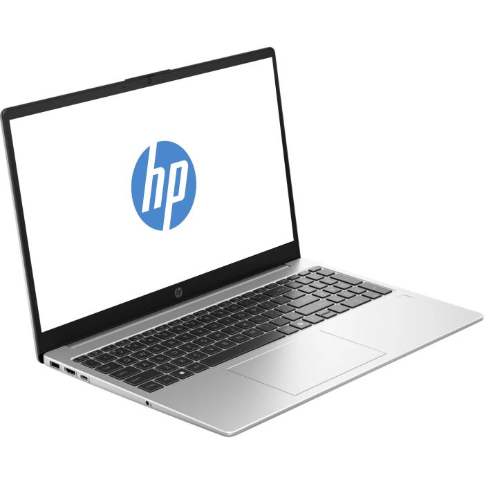 Ноутбук HP 250R-G10 15.6" FHD IPS AG, Intel 5-120U, 16GB, F512GB, UMA, DOS, сріблястий