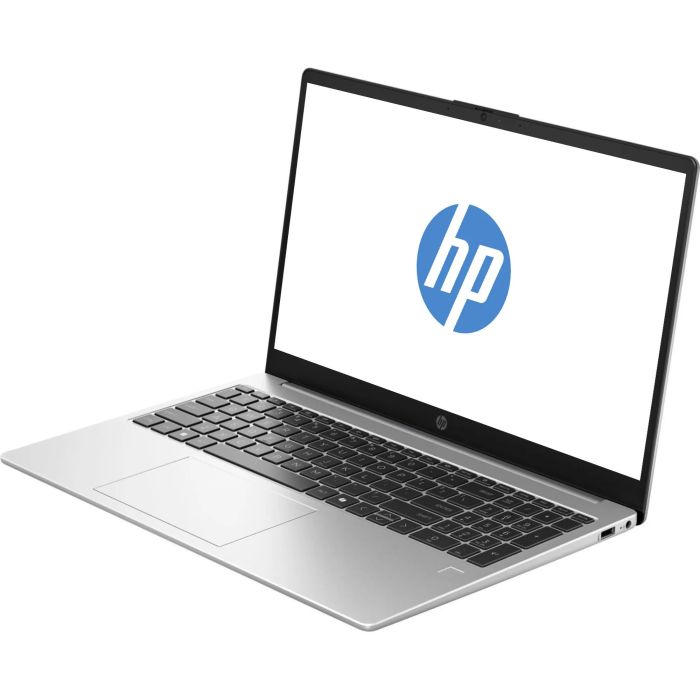 Ноутбук HP 250R-G10 15.6" FHD IPS AG, Intel 5-120U, 16GB, F512GB, UMA, DOS, сріблястий