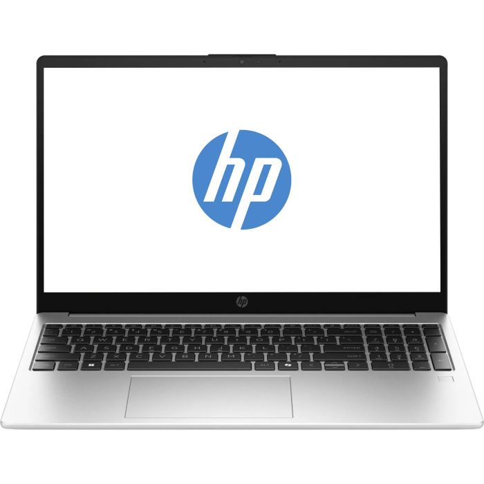 Ноутбук HP 250R-G10 15.6" FHD IPS AG, Intel 5-120U, 16GB, F512GB, UMA, DOS, сріблястий