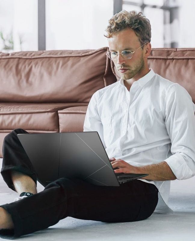 Ноутбук ASUS Zenbook 14 UM3406GA-QD008W 14" WUXGA OLED, AMD AI 7 445, 32GB, F1TB, UMA, Win11, Чорний