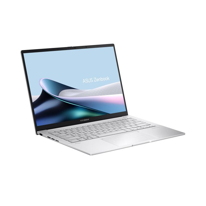 Ноутбук ASUS Zenbook A14 UX3405CA-QL291 14" WUXGA Touch OLED, Intel Ultra 9 285H, 32GB, F1TB, UMA, NoOS, Сріблястий