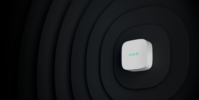 Датчик якості повітря Ajax LifeQuality Lite Jeweler, температура, вологість, бездротовий, білий (172145.388.WH1)