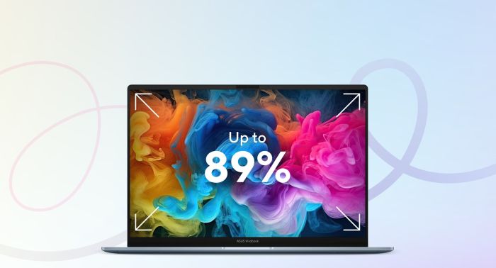 Ноутбук ASUS Vivobook S16 S5608QA-U3212W 16" WUXGA OLED, Qualcomm X1 26 101, 16GB, F512GB, UMA, Win11, Голубой