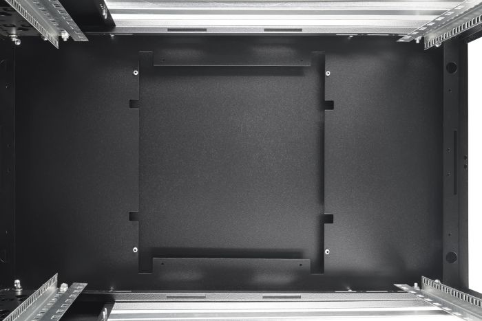 Шафа DIGITUS 19", 42U, Unique Server-N, перфоровані двері, 600x1000 мм, 1200кг максимально, чорна