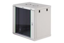 DIGITUS 12U wall mounting cabinet, Dynamic 607x600x450 mm, color grey (RAL 7035)