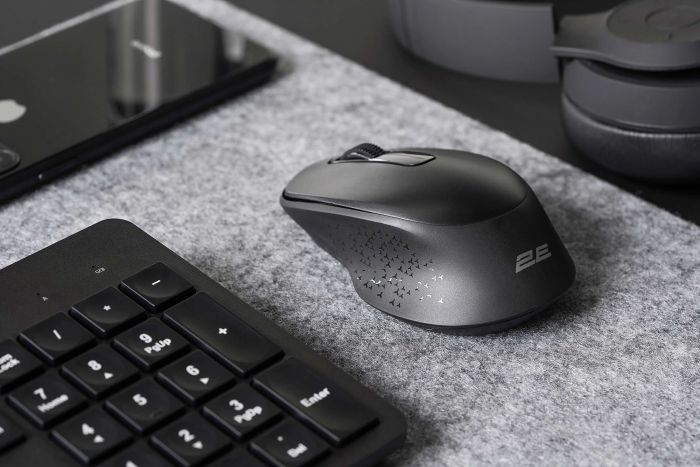 2E Combo keyboard and mouse MK420 WL, EN/UK/RU, black