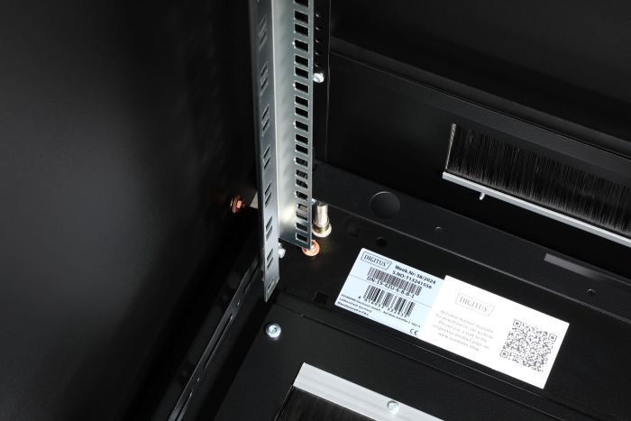 DIGITUS 42U network rack, Unique 2053x600x800 mm, color black (RAL 9005)